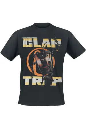 Borderlands Gaming T-paita - Clap Trap - S- XXL - varten Miehet