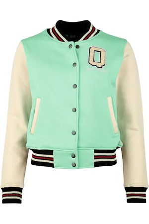 Queen Kerosin Rockabilly Baseball-takki - Vintage Love - XS- XXL - varten Naiset