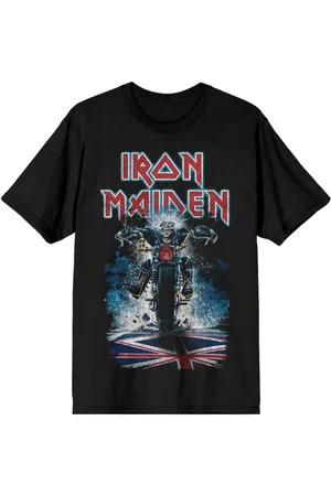 Iron Maiden T-paita - Eddie Biker - S- 4XL - varten Miehet