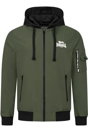 Lonsdale London Vetoketjuhuppari - SHALFORD - S- XXL - varten Miehet