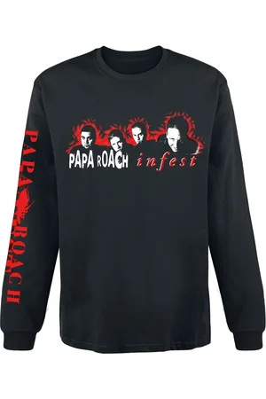 Papa Roach Pitkähihainen paita - Infest Photo - S- XXL - varten Miehet
