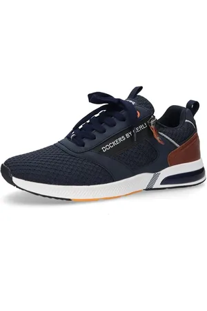 Dockers Matalavartiset tennarit - Zip Mesh Sneaker Blue - EU41- EU47 - varten Miehet