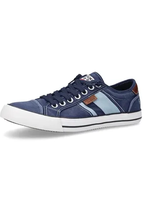 Dockers Matalavartiset tennarit - Washed Canvas Sneaker Double Blue - EU41- EU47 - varten Miehet