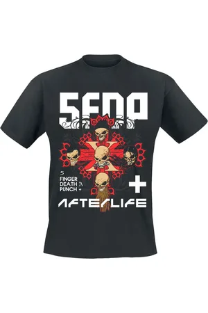 Five Finger Death Punch T-paita - Retro Afterlife - S- 4XL - varten Miehet
