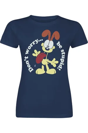 Garfield T-paita - Don`t Worry ... Be Stupid! - S- 3XL - varten Naiset