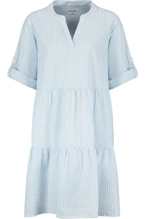 Fresh Made Lyhyt mekko - Dress with volants - S- XXL - varten Naiset