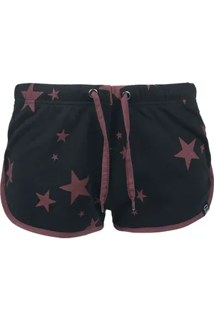 RED by EMP Shortsit - Shorts with Star Print - S- XL - varten Naiset