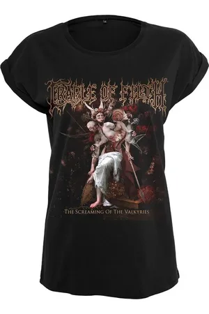 Cradle of Filth T-paita - The screaming of the valkyries - S- XXL - varten Naiset