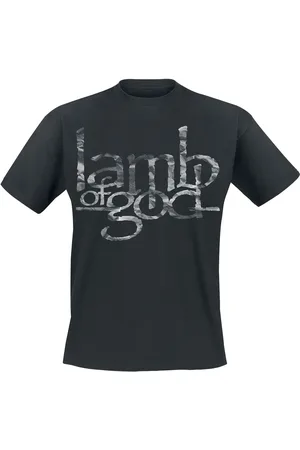 Lamb of God T-paita - Large Stacked Logo - S- XXL - varten Miehet