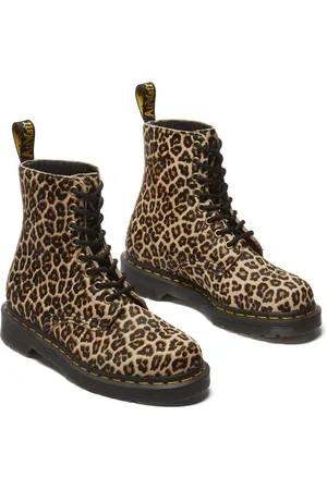 Dr. Martens Varsikengät - 1460 Pascal Light Tan Mini Leopard Spot Hair On - EU36- EU39 - varten