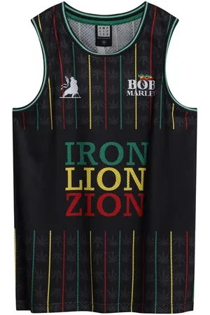 Bob Marley Jerseytä - Amplified Collection - B Ball - S- 5XL - varten Miehet