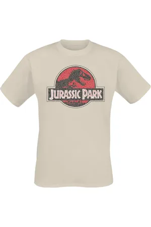 Jurassic Park T-paita - Grunge Logo Jurassic - S- XXL - varten Miehet