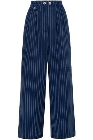 Hell Bunny Kangashousut - Costello Trousers - XS- 4XL - varten Naiset