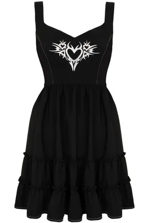 Hell Bunny Lyhyt mekko - Mercy Dress - XS- XXL - varten Naiset
