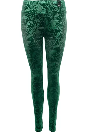 Killstar Gootti Leggingsit - Wizard Of Oz - Emerald Envy Leggings - XS- 4XL - varten Naiset