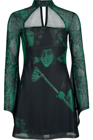 Killstar Gootti Lyhyt mekko - Wizard Of Oz - Truly Wicked Mini Dress - XS- 4XL - varten Naiset
