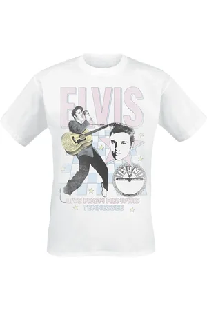 Elvis Presley T-paita - Live From Memphis - S- 3XL - varten Miehet