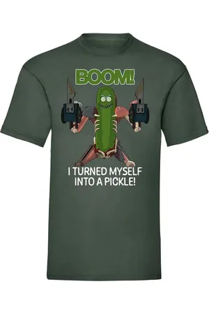 Rick and Morty T-paita - Into a Pickle - S- XXL - varten Miehet