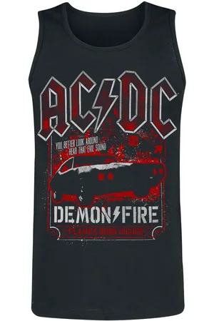 AC/DC Tank-toppi - Demon Fire Hell - S- 4XL - varten Miehet