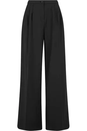 Urban classics Farkut - Ladies Wide Leg Pants - 27- 32 - varten Naiset