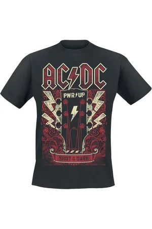 AC/DC T-paita - PWRUP Guitar - S- 5XL - varten Miehet