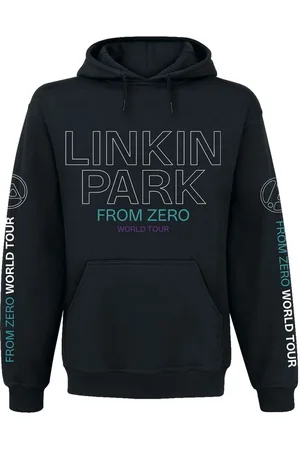 Linkin Park Huppari - From Zero To World Tour - S- 4XL - varten Miehet