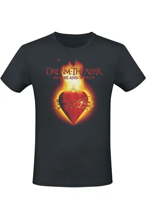 Dream Theater T-paita - Flaming Heart - S- 4XL - varten Miehet