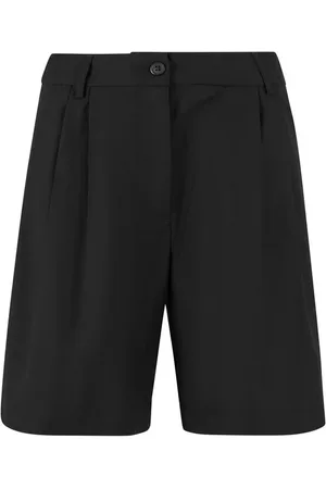 Urban classics Shortsit - Ladies Pleated Bermuda Shorts - 27- 32 - varten Naiset