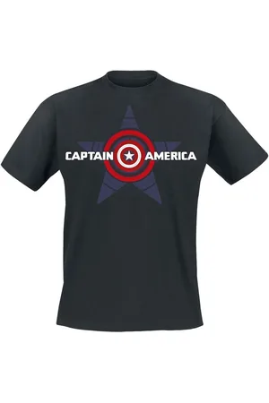 Marvel Disney T-paita - Big Star Shield - S- 5XL - varten Miehet