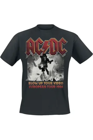 AC/DC T-paita - European Tour 1988 - S- 4XL - varten Miehet