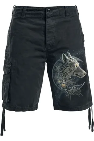 Spiral Shortsit - Celtic Wolf - S- XXL - varten Miehet