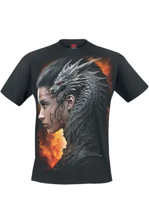 Spiral T-paita - Draco Queen - S- 4XL - varten Miehet