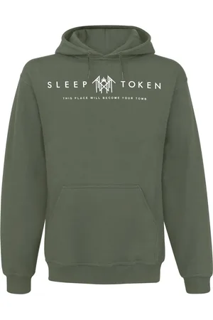 Sleep Token Huppari - Mask Green - S- XL - varten Miehet