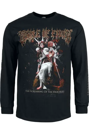 Cradle of Filth Pitkähihainen paita - The screaming of the valkyries - S- XXL - varten Miehet