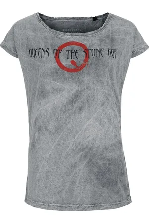 Queens Of The Stone Age T-paita - Logo - S- 4XL - varten Naiset