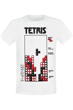 Tetris Gaming T-paita - Block Party - S- XXL - varten Miehet