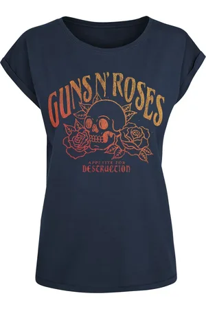 Guns N´Roses T-paita - Appetite For Destruction Skull - S- XXL - varten Naiset