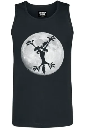 LOONEY TUNES Tank-toppi - Coyote - Moon Jump - S- XXL - varten Miehet