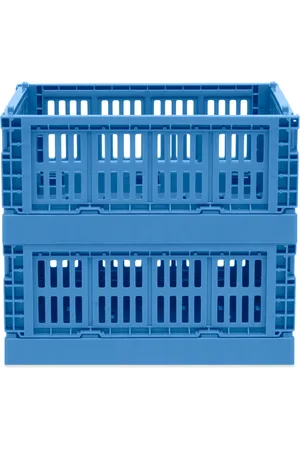 Hay Mini Recycled Colour Crate - Set of 2 in | END. Clothing