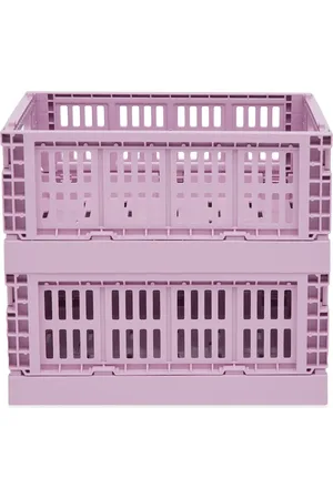 Hay Mini Recycled Colour Crate - Set of 2 in | END. Clothing