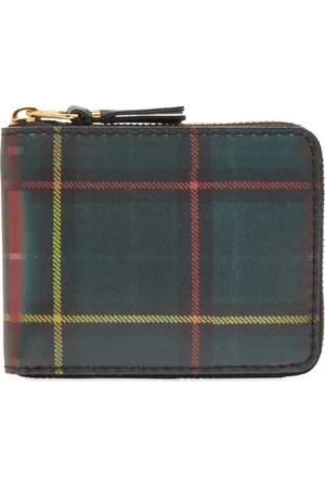 Comme des Garçons Wallet SA7100LT Lenticular Tartan Wallet in | END. Clothing
