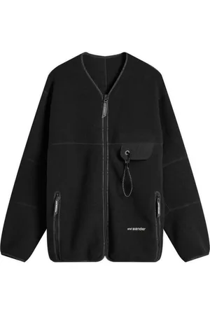 and wander Wool Fleece Cardigan in , Size Medium | END. Clothing