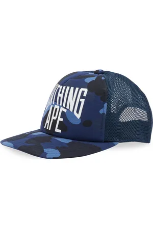 A Bathing Ape Colour Camo NYC Logo Mesh Cap in | END. Clothing