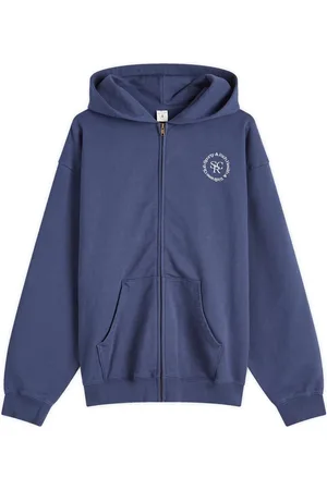 Sporty & Rich SRHWC Zipped Hoodie in , Size Small | END. Clothing
