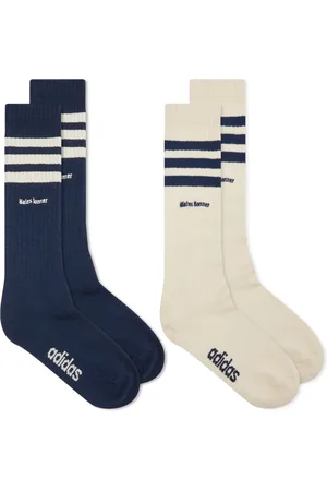 adidas X Wales Bonner Three Stripe Sock in , Size Small | END. Clothing