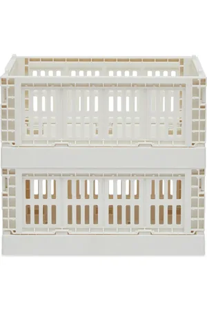 Hay Mini Recycled Colour Crate - Set of 2 in | END. Clothing