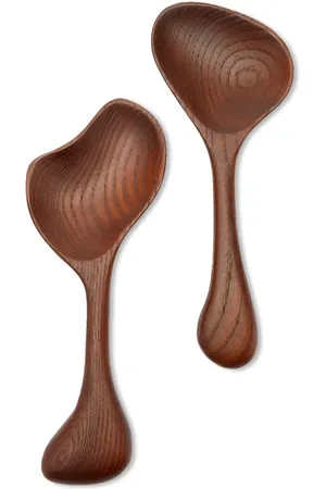 Ferm Living Os Salad Servers in | END. Clothing