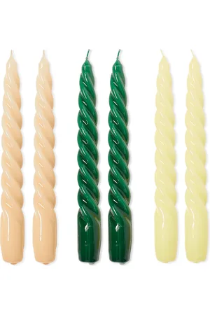 Hay Twist Candles - Set of 6 in | END. Clothing