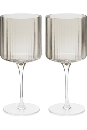 Ferm Living Ripple Red Wine Glasses - Set of 2 in | END. Clothing