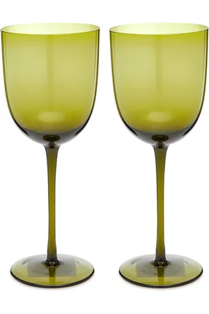 Ferm Living Host White Wine Glasses - Set of 2 in | END. Clothing